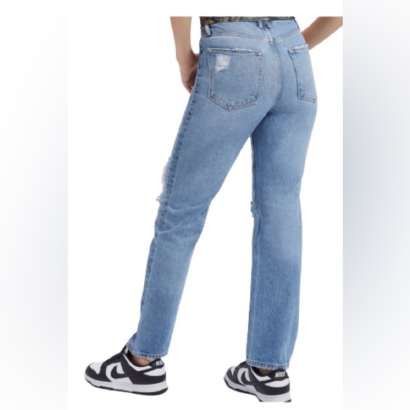 GOOD AMERICAN Good Boy Jeans In Indigo - Picture 5 of 10